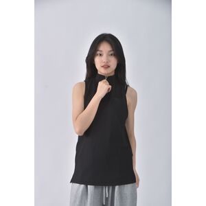 (S) adidas質感無袖黑色上衣二手衣