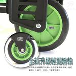 金德恩 GS MALL 台灣製造 百變行李四輪運輸手推車 最大承載150公斤 重型推車 運輸車 手推車 四輪推車 行李車, , large