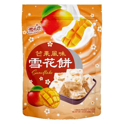 [箱購]雪之戀-雪花餅(芒果)144g克 x 20Bag包