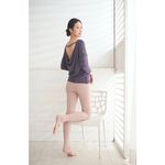 YOGA FLOW Soft(L)Sleeve - 後背優雅垂墜罩衫 - 霧霾藍 Old Navy, , large