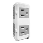 [寶旺旺]威電 2孔+3孔 分接式插座2P+3P(3轉2 15A 1650W)CB3041, , large