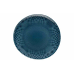 Rosenthal-Junto-shaped round flat plate - indigo 22cm, , large