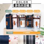 【純鈦殺菌旋轉餐具組】殺菌 迷你餐具 叉子 筷子 湯匙 環保餐具 鈦餐具 餐具袋 殺菌燈 露營 登山, , large