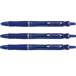 百樂輕油舒寫原子筆(0.7)3入-藍色