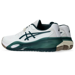 [秉宸] ASICS GEL-RESOLUTION X 男網球鞋 白綠 1041A481-111, , large
