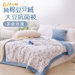 【DUYAN 竹漾】Heat Fi 純棉豆豆絨大豆抗菌被 (一般/兒童) / 多款任選 冬被 豆豆被 厚被 棉被 韓國被, , large
