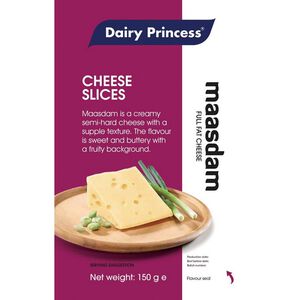Dairy Princess Cheese Slices-Maasdam