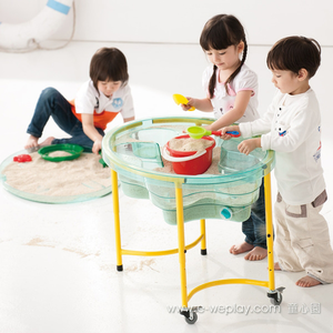 [Yong Quanxin] Weplay Body Potential Development Series [Creative Interaction] Doll Sandbox (Transparent Green) ATG-KT2001-00C