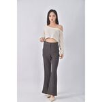 (S) ran 2高腰質感灰色長褲二手衣, , large