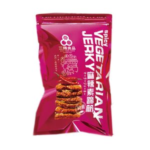 spicy vegetarian jerky