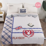 【PLAY BOY】膠原蛋白涼感冰冰被 涼被 涼感被 冷氣毯 買一送一, , large