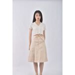 (XL) minimatters杏色長裙二手衣, , large