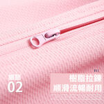 B+女款 抗UV冰涼連帽外套-淺藍/粉紅/紫-0108057, 33淺藍, large