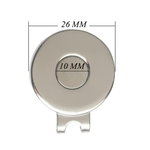 PINMEI 高爾夫球標磁鐵帽夾 2入/組 磁鐵帽夾底座 球標帽夾, , large