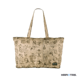 HAPI+TAS H0001摺疊肩背包-米色彼得兔, , large