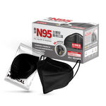 N95 Medical Face Mask-Black, , large