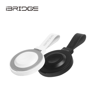 iBRIDGE 15W磁吸指環支架兩用無線充電器-黑