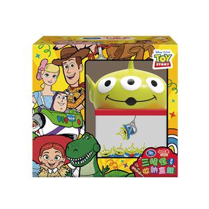 可口小瓜呆三眼怪造型收納盒組108g