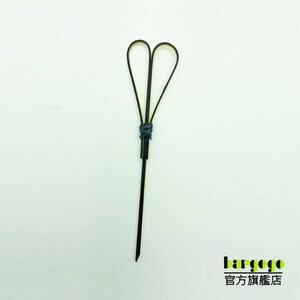 [巴果果]水果叉 調酒裝飾 竹叉 竹籤 叉子 竹串 點心叉 炸物叉 串烤叉 漢堡串 婚禮派對 黑色剪刀串JM-Ks009-BK