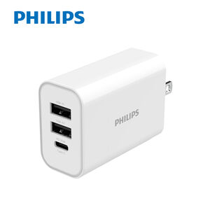 飛利浦 PD+QC 30W 2孔充電器