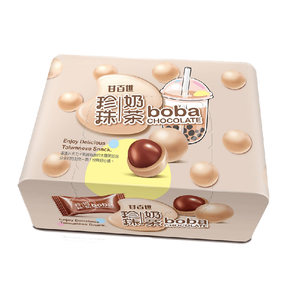 甘百世珍珠奶茶巧克力糖(盒裝)70g
