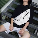【YUNJOIN】EffoEaseQuick-access double-pocket crossbody bag, , large