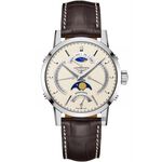 LONGINES浪琴 Heritage 1832四逆跳月相機械錶-42mm L48284922, , large