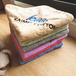 [凱美棉業] 10入組 隨機出色 頂級超厚實超細纖維吸水柔軟方巾 .開纖紗超細纖維吸水方巾擦拭巾, , large