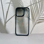 【CR科瑞亞】iPhone 16 Pro-6.3吋-手機保護殼金盾高透膚感邊框-黑色, , large