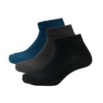 【BVD】超消臭1/4襪5入-L<黑>B631 襪子 短襪 抑菌除臭襪, , large