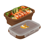 Silicone Foldable Food Container-PEN-12, , large