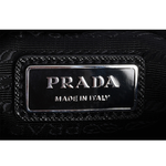 PRADA 三角牌Logo三合一附小袋再生尼龍郵差包/黑色, , large