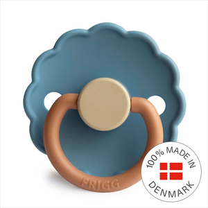 FRIGG Daisy - Round Silicone Pacifier - Breeze - Size 2