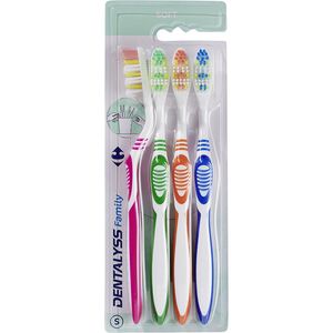 C-FAMILY SOFT Toothbrush x4