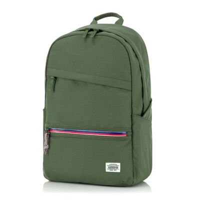 美國旅行者GRAYSON筆電休閒後背包-綠25L