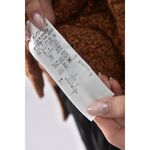 (L) 23区 Vingt trois arrondissements質感羊毛圓領棕色外套二手衣, , large