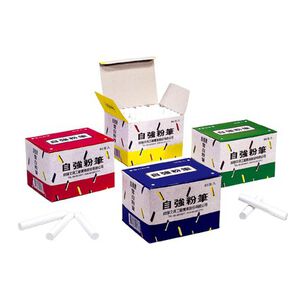自強  雪白粉筆80支入
