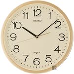 SEIKO 精工 香檳金大數字掛鐘 時鐘-36.1cm QXA020A, , large