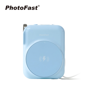 【PhotoFast】ALLDAY Charging Multi-Function Power Bank-Blue
