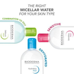 【BIODERMA 貝膚黛瑪】水潤高效潔膚液500ml 4入(溫和潔淨 舒緩水潤), , large
