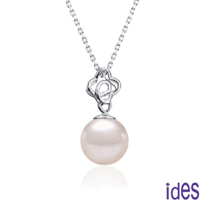 [ides愛蒂思]日本設計AKOYA經典系列天然珍珠項鍊7-8mm/嫻靜