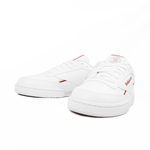 Reebok Club C 85 Vegan [100074446] 女 休閒鞋 經典 復古 皮革 小白鞋 舒適 白紅棕, , large