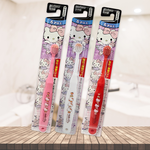 日本製 EBISU 兒童牙刷-Kitty-6歲以上-6支, , large
