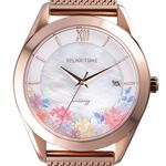 Relax Time wwiinngg 插畫家聯名花卉女錶-晨曦琉璃/36mm RT-106-01, , large