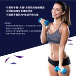 1KG Hex Neoprene Dumbbell, , large