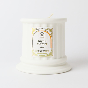 【ScentMûes森繆斯】大音樂家系列 歡樂莫札特 精油香氛大豆蠟燭 150g (豐盛花果香)