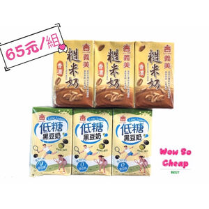 [義美]糙米奶250mlx6瓶x3組