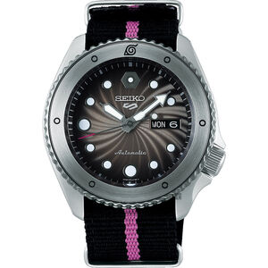 SEIKO 精工 5 Sports x火影忍者 博人 慕留人聯名機械錶SRPF65K1/4R36-09E0H