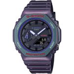 CASIO 卡西歐 G-SHOCK 電競玩家 炫彩烤漆 八角 手錶 GA-2100AH-6A, , large