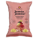 Potato chips with ham flavor, , large